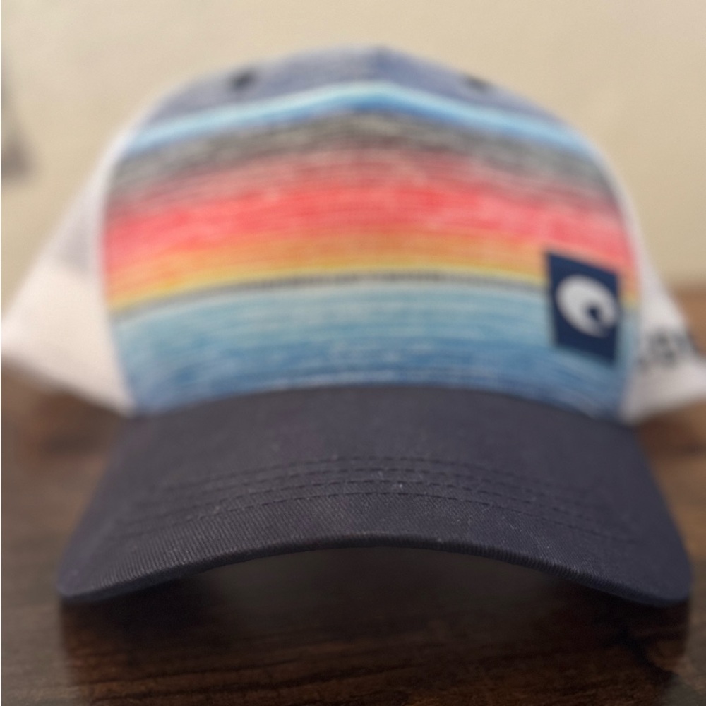 Costa Blue and Red Trucker Hat